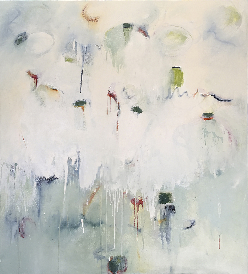 Turning, Tuning 1 — oil on canvas, 50×45 in
