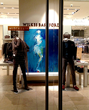 Wilkes Bashford window display 2013