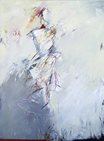 More or Less — oil on canvas, 50×36 in